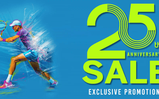 Tennis Express Celebrates 25 Years: Shop Exclusive Anniversary Savings!