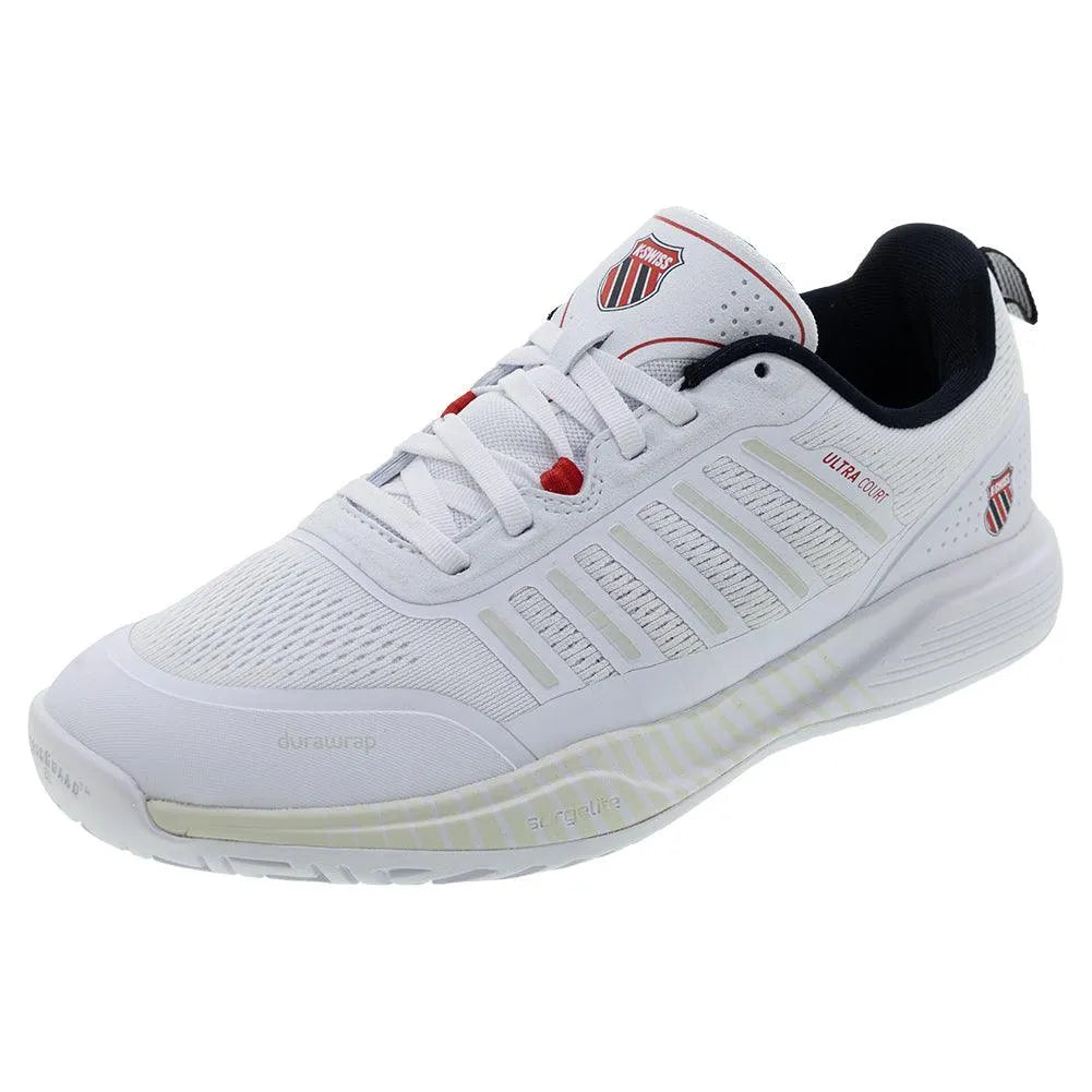 Men's Ultra Court Pickleball Shoes White and Black – Tennis Express