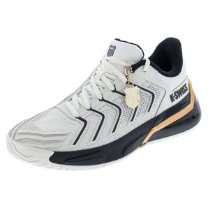 Men's Ultrashot 4 Tennis Shoes Blanc de Blanc and Moonless Night