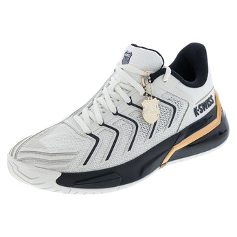 Men's Ultrashot 4 Tennis Shoes Blanc de Blanc and Moonless Night,Footwear,K-Swiss,Blanc de Blanc/Moonless Night,7,Tennis Express,04437-109F26copy