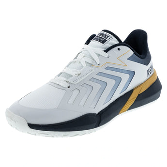 Men's Ultrashot Team 2 Tennis Shoes Blanc de Blanc and Moonless Night,Footwear,K-Swiss,Blanc de Blanc/Moonless Night,7,Tennis Express,04598-109F26copy