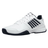 Men's Court Express Tennis Shoes,Footwear,K-Swiss,White/Navy,7,Tennis Express,05443-109