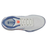 Men's Hypercourt Express 2 Tennis Shoes Lucent White and Infinity-Footwear-K-Swiss-06613-139-6-Tennis Express