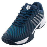 Men's Hypercourt Express 2 Tennis Shoes Reflecting Pond and Biscay Bay, K-Swiss, Green, Tennis Express, 06613-434H22-GREEN-1