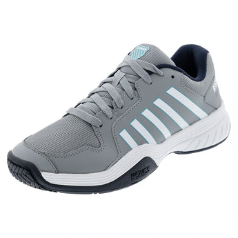 Men's Court Express Pickleball Shoes Ultimate Gray and White,Footwear,K-Swiss,Ultimate Gray/White,7,Tennis Express,08552-032F26copy