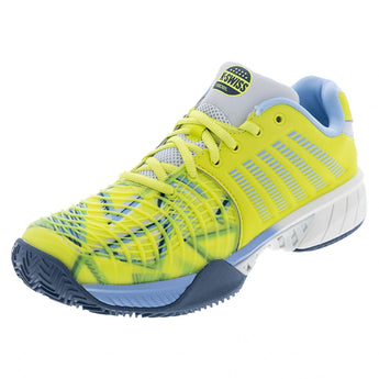 Men's Express Light 3 Padel Shoes Evening Primrose and Airy Blue,Footwear,K-Swiss,7,,Tennis Express,08900-377F24copy