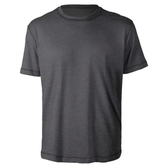 Men's SB Sport Classic Fit Short Sleeve Tennis Crew Grey Melange-Apparel-Sofibella-101622-DEFAULT-L-Tennis Express