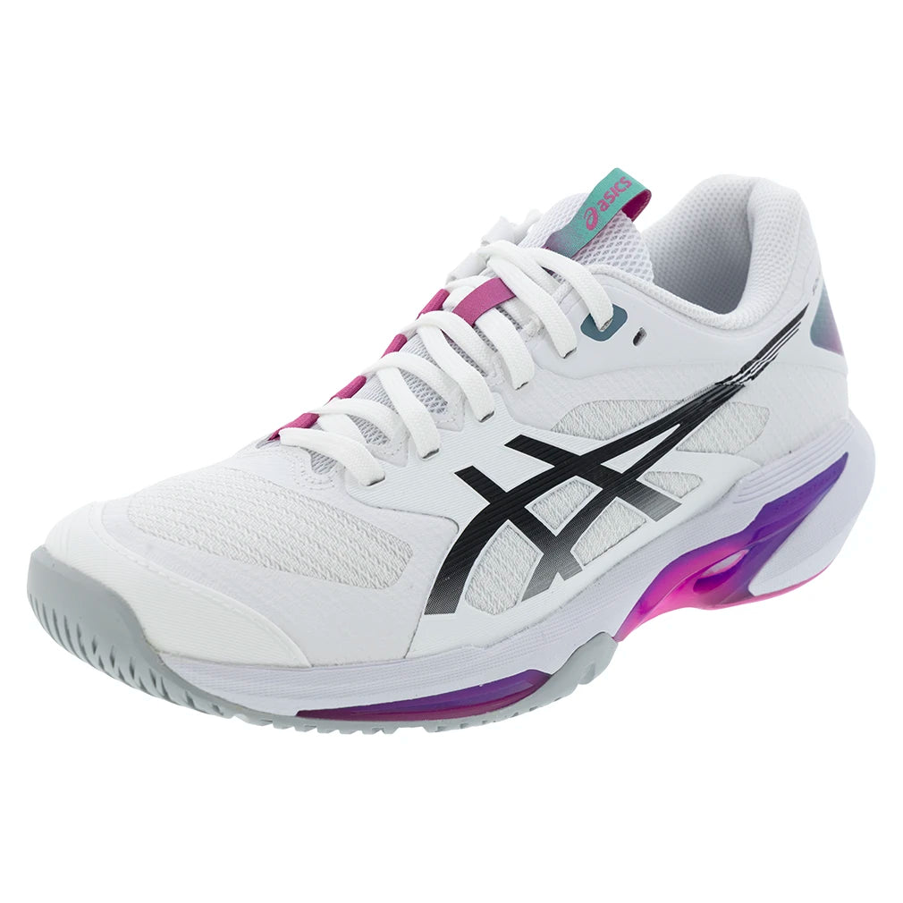 Men's Solution Speed FF 4 Tennis Shoes White and Digital Sakura
