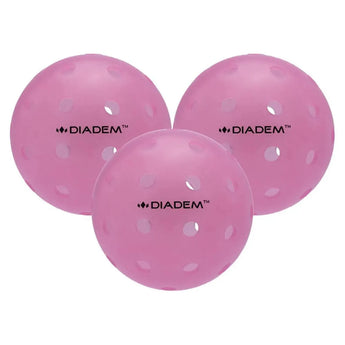 Power 3 Pack Pickleball Balls Pink-Balls-Diadem-111135-DEFAULT-L-Tennis Express