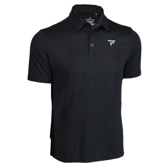 Men's Performance Tennis Polo-Apparel-Paddletek-111585-BLACK-L-Tennis Express