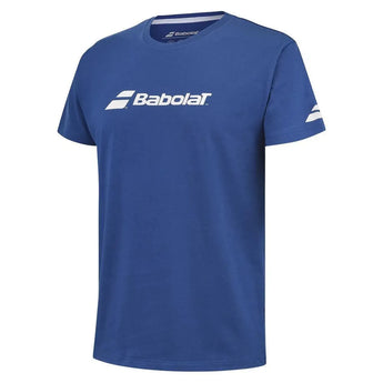 Boys' Exercise Babolat Tennis Tee-Apparel-Babolat-112771-4118_SOLIDATE_BLUE-L-Tennis Express
