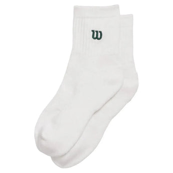 Unisex Quarter-Length Socks-Socks-Wilson-113518-BT_WHITECS_NV-L-Tennis Express