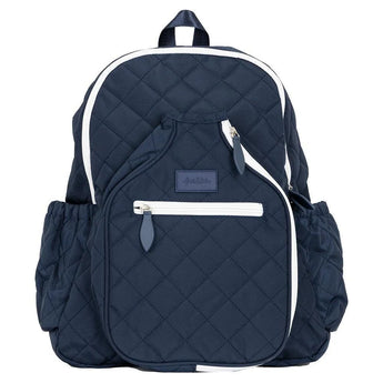 Women's Pickleball Time Quilted Backpack-Bags-Ame and Lulu-115291-4_QUILTED_NAVYWT-L-Tennis Express