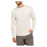 Men's Jet Long Sleeve Tennis Top Sand, BloqUV, Tennis Express, 12002-SNDF26-3