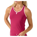 Women's Farah Tennis Tank Berry, Bobbe, Berry, Tennis Express, 127-126F26-BERRY-1