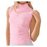 Women's Pin High Tennis Tank Top Light Pink, Bobbe, Light Pink, Tennis Express, 128-125F26-LIGHT-PINK-1