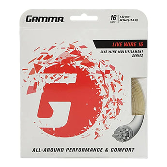 White - Live Wire 17g-Strings-Gamma-1491-DEFAULT-L-Tennis Express