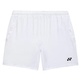 Unisex Tournament Tennis Shorts, Yonex, White, Tennis Express, 15237-WHITE-1