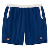 Men's Nature Series Tennis Shorts, Yonex, 554 Dark Navy, Tennis Express, 15284EX-F26-554-DARK-NAVY-1