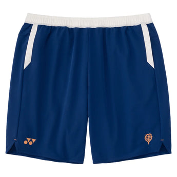 Men's Nature Series Tennis Shorts, Yonex, 554 Dark Navy, Tennis Express, 15284EX-F26-554-DARK-NAVY-1