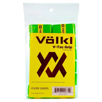 V Tac Tennis Overgrip 12 Pack Neon Green-Accessories-Volkl-160552-1-Tennis Express