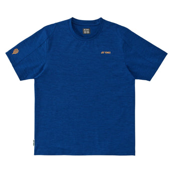 Men's Nature Series Tennis T-Shirt, Yonex, 554 Dark Navy, Tennis Express, 16945EX-F26-554-DARK-NAVY-1