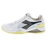 Men's Blushield Torneo 3 AG Tennis Shoes White and Black,Footwear,Diadora,,,Tennis Express,181466-C0470F2601copy