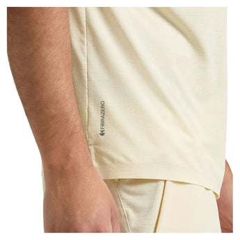 Men's Fibrazero Short Sleeve Tennis Polo Beige Shifty,Apparel,Diadora,,,Tennis Express,183205-25009F26-8