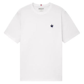 Men's Performance Tennis Top-Apparel-Boast-1T2302P-white-Tennis Express