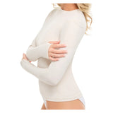 Women's 24/7 Long Sleeve Tennis Crew Sand:, BloqUV, Tennis Express, 2001-SNDF26-6