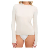 Women's 24/7 Long Sleeve Tennis Crew Sand:, BloqUV, Tennis Express, 2001-SNDF26-8