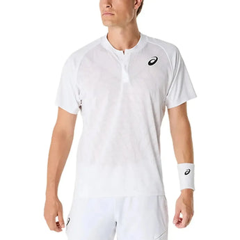 Men's Match Actibreeze Tennis Polo Brilliant White-Apparel-Asics-2041A322_100_1e45b215-fa64-499a-be29-331901a1448b-Tennis Express