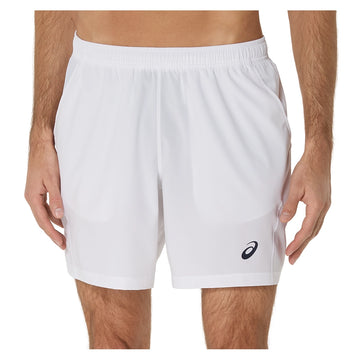 Men's Court 7 Inch Tennis Short Brilliant White