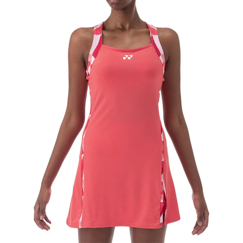 Yonex Women's Tennis Dress Coral Red Red Size XL