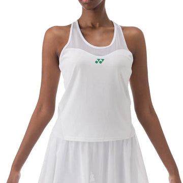 Women's Tennis Tank White