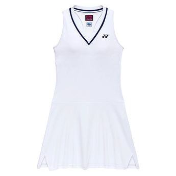 Women's Tournament Tennis Dress with Inner Shorts White,Apparel,Yonex,White,XS,Tennis Express,20930Y_1