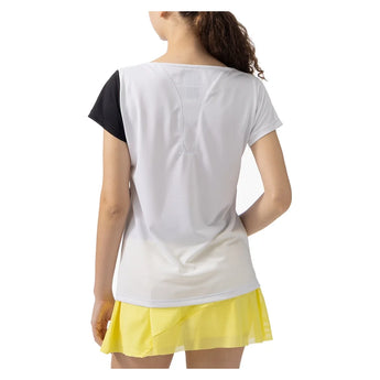 Women's Tournament Crew Neck Tennis Shirt, Yonex, Tennis Express, 20933-4