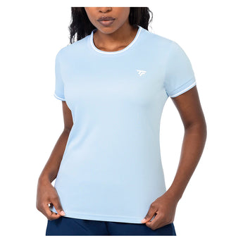 Women's Team Tech Tennis Tee,Apparel,Tecnifibre,Glacier,XS,Tennis Express,22WTECGL6_1
