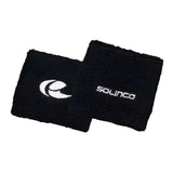 Single-Wide Wrist Band Black and White-Accessories-Solinco-2302002-Tennis Express