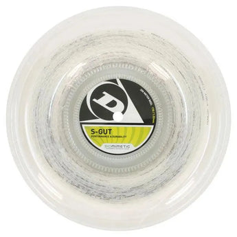 S-Gut 17G White Tennis String Reel-Strings-Dunlop-24007-DEFAULT-L-Tennis Express