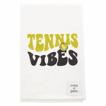 Tennis Vibes Tea Towel-Accessories-Cora and Pate-24FSTTN2copy-Tennis Express