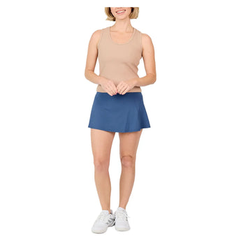 Women's Racerback Tennis Tank Mocha, Sofibella, Tennis Express, 2518QUF-MOCH26-2