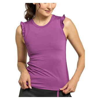 Women's Flight Tennis Tank Violet, Lija, Violet, Tennis Express, 26A-1006H26-VIOLET-1