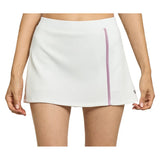 Women's Tracker 13 Inch Tennis Skort White and Lavender, Lija, White/Lavender, Tennis Express, 26A-4761H26-WHITE-LAVENDER-1