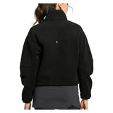 Women's Sherpa Tennis Jacket Black, Lija, Tennis Express, 26A-6578H26-1