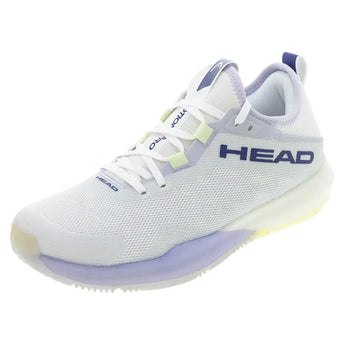 Women's Motion Pro Padel Shoes White and Lavender-Footwear-Head-274635WHLA-S25copy-Tennis Express