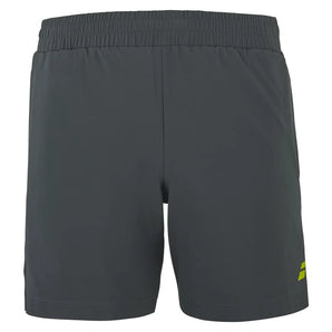 Men's Aero Tennis Short Grey Aero, Babolat, Grey/Aero, Tennis Express, 2MS26063W-3027-GREY-AERO-1