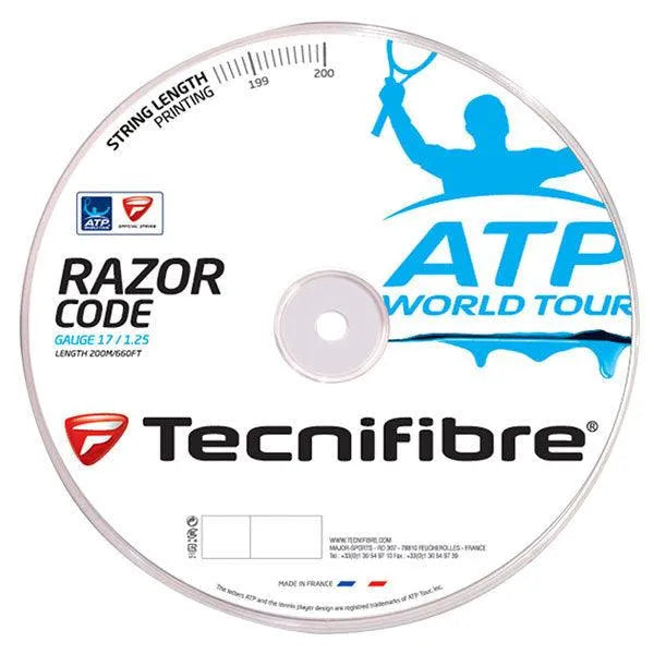 ATP Razor Code 1.25MM/17G Tennis String Reel Blue – Tennis Express