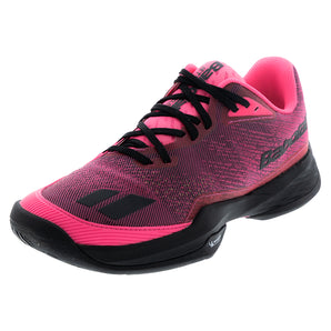 Men's Jet Mach Pickleball Shoes Fluo Pink and Black,Footwear,Babolat,Fluo Pink/Black,6.5,Tennis Express,3A0F26B932-5086F26copy