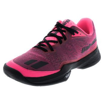 Men's Jet Mach Pickleball Shoes Fluo Pink and Black,Footwear,Babolat,Fluo Pink/Black,6.5,Tennis Express,3A0F26B932-5086F26copy